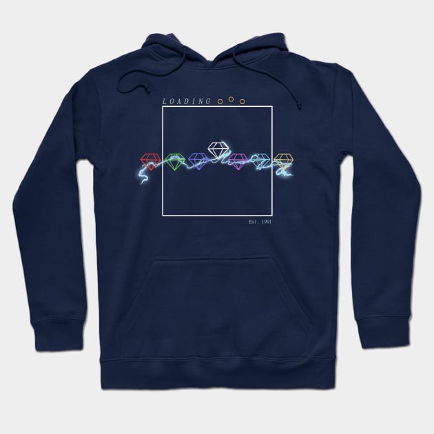 Chaos Emeralds 1 Hoodie by Sparklebugsy
